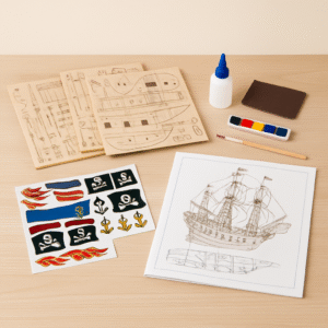 Pirate Ship Building Kit